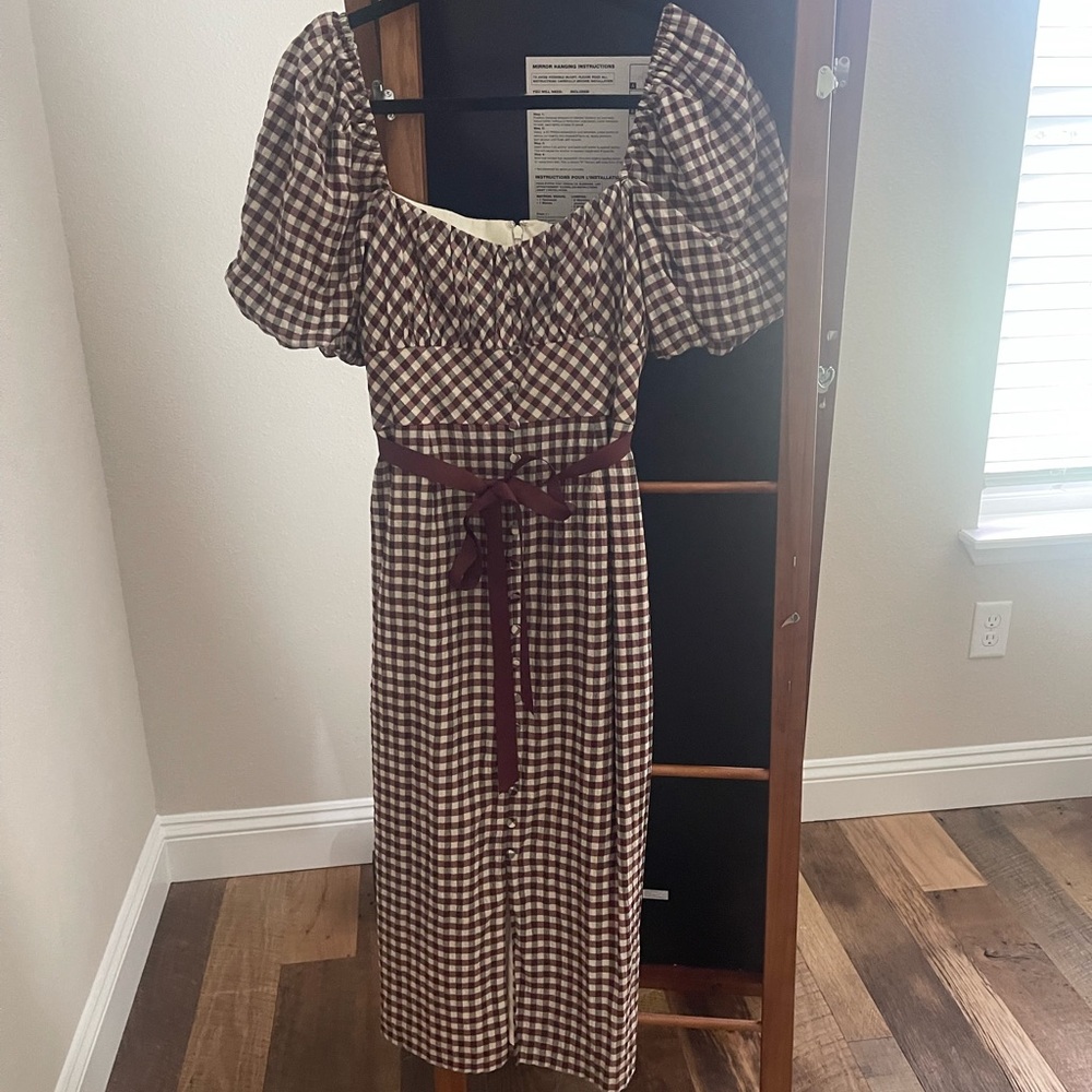 Donna Plaid Antonio Melani Dress size 6